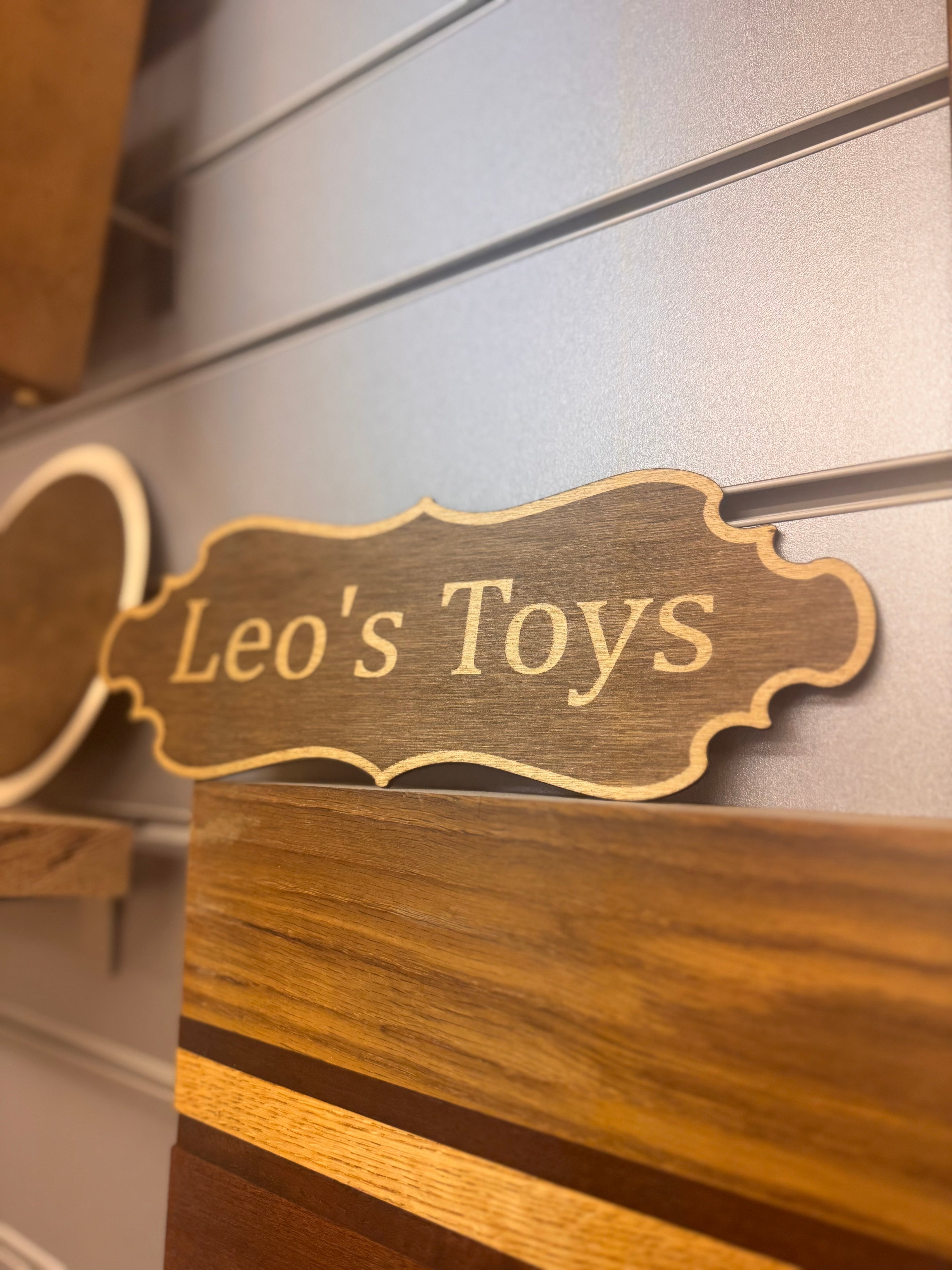 Toy Box Plaques