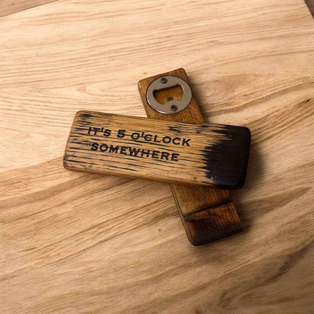 Barrel Stave Bottle Opener