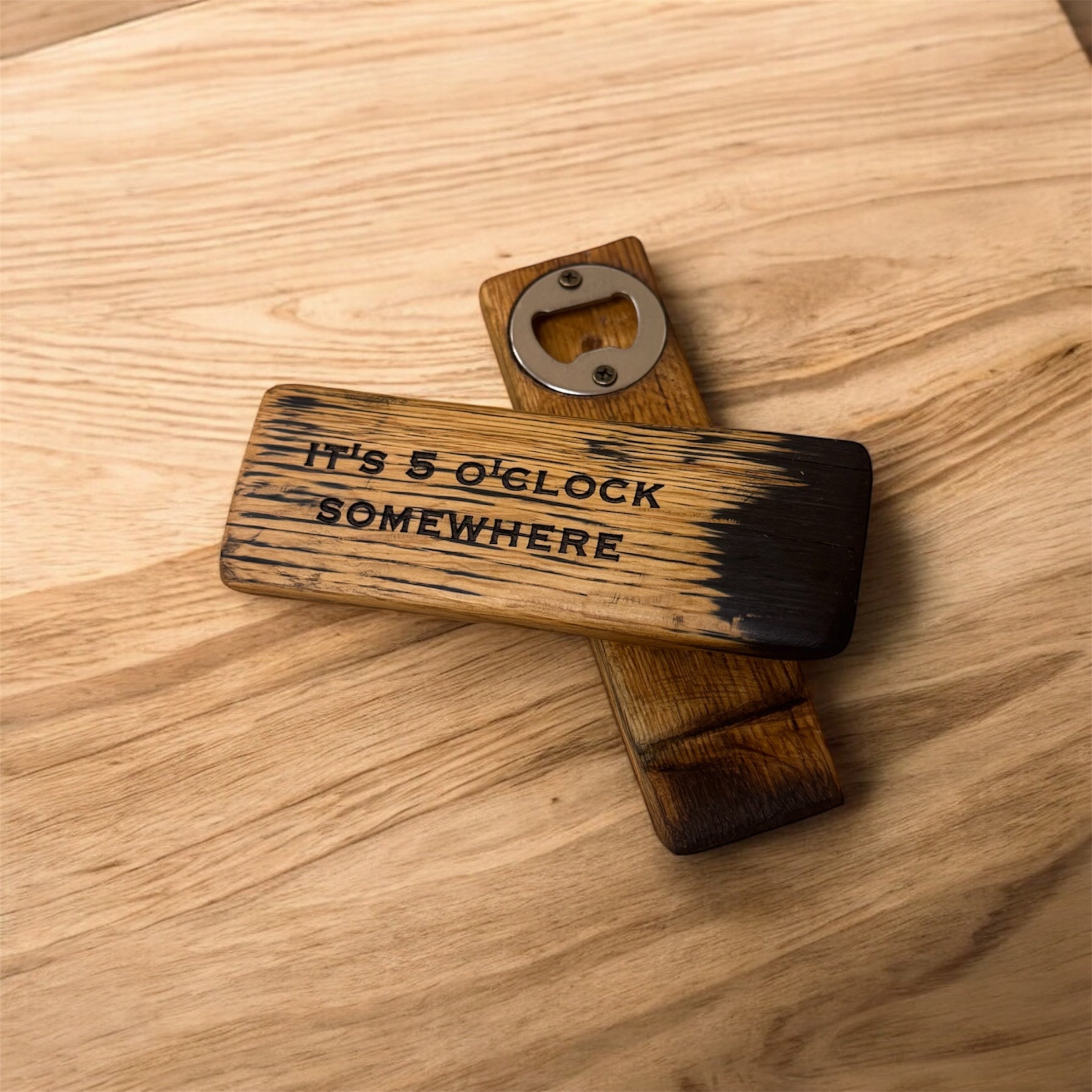 Barrel Stave Bottle Opener